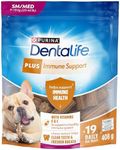 DentaLife Dog Treats, Plus Immune Support - 408 g Pouch (4 Pack)