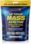 MHP UYM XXXL 1350 Mass Building Weight Gainer, Muscle Mass Gains, w/50g Protein, High Calories, 11g BCAAs, Leucine, French Vanilla Creme, 16 Servings