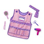 Melissa & Doug Hair Stylist Role Play Costume Dress-Up Set (Frustration-Free Packaging)