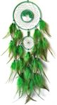 SOYUZU Green Dream Catchers Tree of Life Dream Catcher for Bedroom Decor Dream Catcher for Wall Hanging Decor Gifts