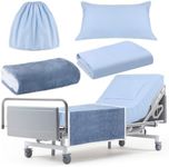 SmoothNovelty 4 Pcs Hospital Bed Sh