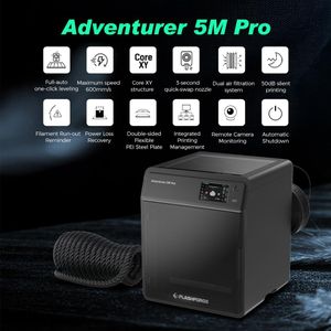 FLASHFORGE Adventurer 5M Pro 3D Printer – High-Speed, Auto-Leveling