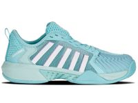 K-Swiss Women's Pickleball Supreme Shoe, Angel Blue/Sheer Lilac/Brilliant White, 5.5