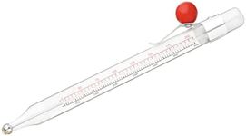 Avanti Candy and Deep Fry Glass Tube Thermometer,Silver