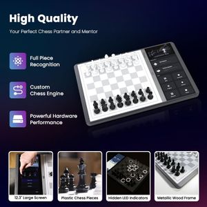 Chessnut Evo AI Chessboard – Smart Electronic Chess Set