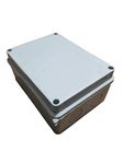 SPOWER 150mmx110mmx70mm IP65 Waterproof Junction Box Electric Project Enclosure-Rectangle Power Case with Holes(5.9" x 4.3" x 2.8")