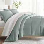 Linen Market Reversible Twin Size Comforter Set (2 Piece) - Bring Luxury Home with Our Soft and Lightweight Down Alternative Comforter Twin Set - This Includes Your Twin Comforter and 1 Pillow Sham