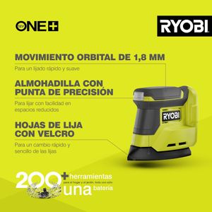 RYOBI 18V Cordless Palm Sander – Compact Handheld Power Tool