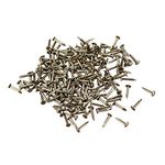 uxcell Small Tiny Nails 1.2x8mm(DXL) for Wooden DIY Decorative Pictures Boxes Household Accessories Bronze Tone 200pcs