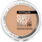 Maybelline Powder Foundation, Long-lasting 24H Wear, Medium to Full Coverage, Transfer, Water & Sweat Resistant, SuperStay 24H Hybrid Powder Foundation, 48