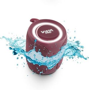 Vieta Pro Altavoz Bluetooth Potente 20W, Resistente al Agua, 12H Batería, Micrófono, Aux-In, USB-C, TWS, Compatible con Alexa | Altavoz Portátil #Groove