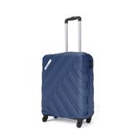 SAFARI RAY 55 Cms Cabin Trolley Bag Hard Case Polycarbonate 4 Wheels 360 Degree Wheeling System Luggage, Trolley Bags For Travel, Suitcase For Travel, Midnight Blue