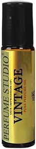 Perfume Studio Body Oil IMPRESSION Compatible with JV_Vintage for Men; Alcohol Free Perfume Oil (GENERIC VERSION), 10ml Amber Glass Roll On Bottle. (VINTAGE)