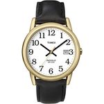 Timex T2H291 Gents Classic Watch with Black Leather Strap