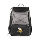 NFL Minnesota Vikings PTX Insulated Backpack Cooler, Black