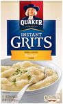 Quaker Instant Grits Real Butter, 12 OZ (Pack of 12)