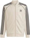 adidas Originals Unisex-Kids Adicolor Super Star Track Jacket, Wonder Beige, Medium