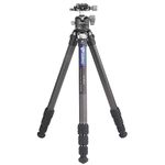 Leofoto LS-254C+LH-30 25mm 4sec Compact Carbon Fibre Tripod w/Ball Head + Col