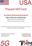 North America travel SIM Card (Uses T-Mobile Network). High spee Internet and Outgoing Calls/SMS in All States Including Hawaii and Also Puerto Rico. Call Home for Free! Hotspot Tethering Allowed.