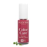 PODERM - FUNGAL NAIL INFECTIONS - Rose Red nail varnish TEA TREE - Prevention & Treatment of Nails Yellowed/Damaged by FUNGAL INFECTIONS - TREATS & COLOURS - foot/hand treatment - Swiss Made