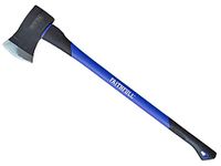 Faithfull FAIAXE412FG Fibreglass Shaft Felling Axe 4.1/2lb,Blue / Black