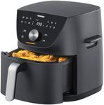 Toshiba 7.7QT Air Fryer, Family-Size for Quick and Easy Meals, 12 Preset Menus and Menu-IQ Function, 1°F Precision, 90% less fat, Double-sided Handles Easy Carrying