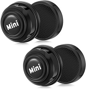 Cunhill 2 Pieces Mini Aquarium Glass Cleaner Magnetic Algae Scraper 1.57 x 1.38 Inch No Scratch Fish Tank Glass Cleaner Magnetic Brush for Thick Fish Tank Glass Acrylic Aquarium(Black)