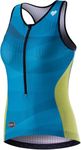 MY KILOMETRE Womens Triathlon Top Tri Singlet Racerback Performance Triathlon Top with Back Pockets