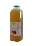 Raw Organic Apple Cider Vinegar with Mother 1000ml - Natural Flavour, Value for Money, Unfiltered, Unpasteurized, ACV, Vegan, Vegetarian Friendly - SuperfoodUK