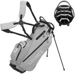 LOVACE 14 Way Golf Stand Bag, Light