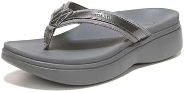 Vionic Women's Platform, Pewter, 8.5