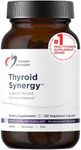 Designs for Health Thyroid Synergy - Thyroid Support Supplement with Iodine, American Ginseng, Selenium, Zinc + Manganese - Vegan Thyroid Vitamins, Gluten Free (120 Capsules)