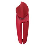 Starfrit MightiCan Can Opener, Safe Smooth-Cut Design, Holds Lid and Leaves No Sharp Edges, Comfort Grip Handle, Heavy-Duty Non-Slip Knob, 3-Year Warranty, Red