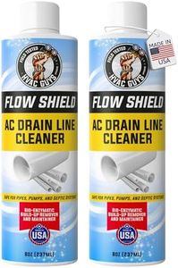 AC Drain Line Cleaner 2 Pack | Prevent Buildup and Overflow | 8oz - Up to 3 Months of Protection | Fast Acting & Long Lasting Bio-Enzymatic Formula