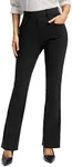 Rammus Womens Yoga Dress Pants with Pockets Stretch Work Pants for Women Bootcut Slacks for Business Office Casual