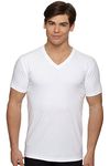 Next Level Mens CVC V-Neck Tee (6240) White XL