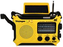 Kaito KA500L 4-Way Powered Emergency AM/FM/SW NOAA Weather Alert Radio with Solar,Dynamo Crank,Flashlight