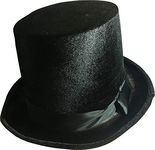 Jacobson Hat Company Unisex-Adult's Tall Top Black Band 3, Adjustable