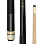 ASKA Short Kids Cue Stick LCS, Canadian Hard Rock Maple, 13mm Hard Tip, Choice of Length/Style (LCS 42" Black)