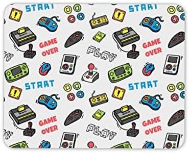 Awesome Gamer Mouse Mat Pad - Games Console Retro Kids Gift PC Computer #8288