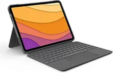 Logitech Combo Touch Keyboard Folio for iPad Air 10.9" 5th & 4th Gen Oxford Gray (Renewed)