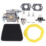 HouYeen Carburettor Kit for McCulloch 333 335 338 435 436 440 441 442 Chainsaw Carburetor Carb Air Fuel filter Gaskets Set