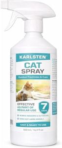 Karlsten Cat Deterrent Spray 500ml – Outdoor Anti-Fouling Cat Repellent with Fresh Citrus Scent – Garden, Lawns, Patios & Driveways – Long Lasting Animal Repellent Spray
