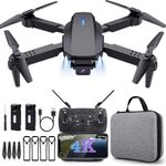 Drone with Camera HD 720P for Children, RC Drone Quadcopter with FPV WiFi Transmission, Headless Mode, 3D Flip, Altitude Hold, Trajectory, Toys and Gifts for Boys Girls Beginners