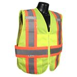 Radians SV23-2ZGM-XL/2X Polyester Mesh Class-2 Expandable Two Tone Vest