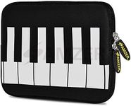 Amzer 7.75" Designer Neoprene Sleeve for Tablet, eBook, Netbook-Keyboard Keys (AMZ5182077)