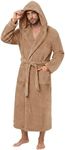 PJGGZ Men's Bathrobe with Hood, Sof