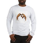 CafePress Boxer Dogs Boxing Long Sleeve T Shirt Men's Long Sleeve T-Shirt Ash Gray