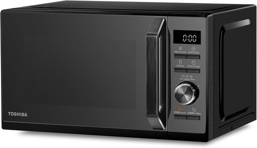 Toshiba 20L Microwave Grill – Black Compact Countertop Oven
