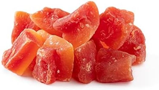 NUTS U.S. - Unsulphured Dried Papaya Chunks | Low Sugar | No Color Added | NON-GMO and Gluten Free | Vegan Snacks | Packed in a Resealable Bag!!! (3 LBS)